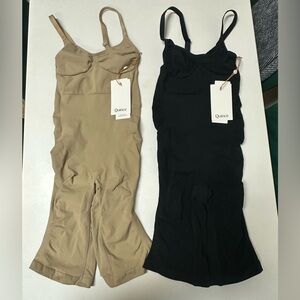 Quince Tan and Black Shapewear